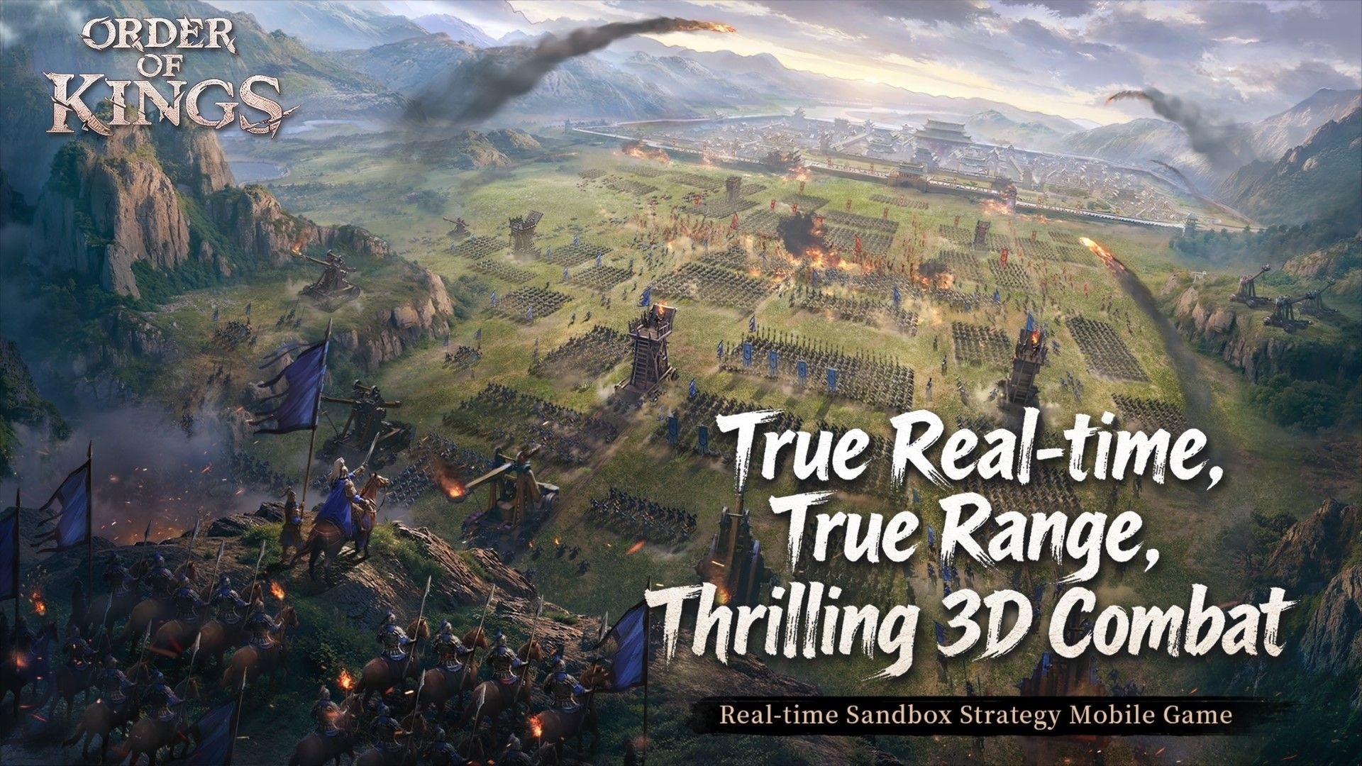 Order of Kings Poster Real-time Sandbox Strategy Mobile Game